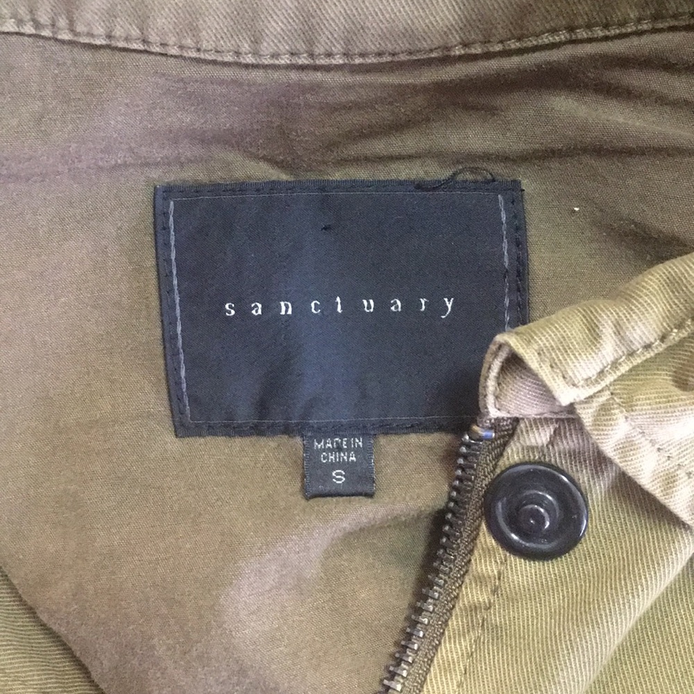 ⚡️SALE⚡️Sanctuary Army Green Utility Jacket - Picture 5 of 5